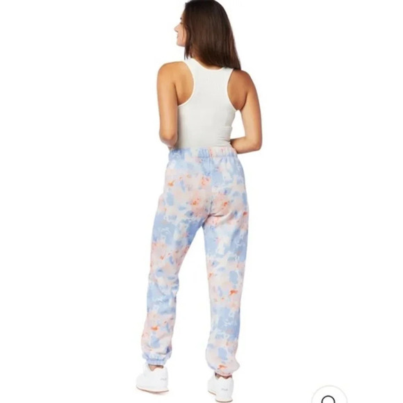 Lazypants Niki  Original Fleece Jogger Sweatpants Size Small NWT Blue Creamsicle - Picture 5 of 9